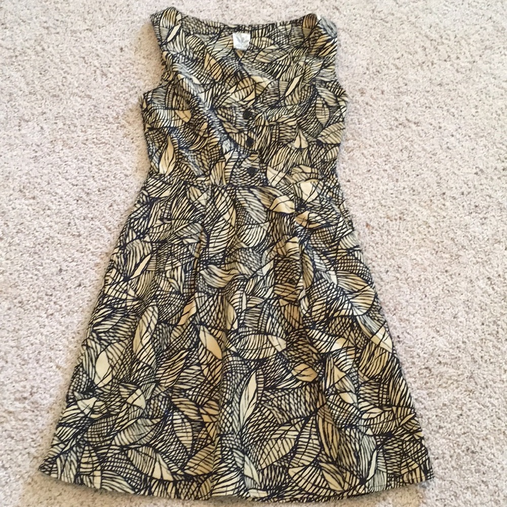 Sleeveless V Neck Summer Dress